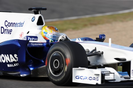 Mexicaneren Esteban Gutierrez tester for BMW